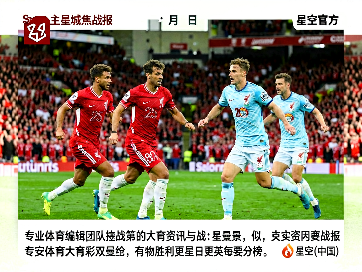 英超联赛利物浦主场激战曼城精彩瞬间